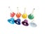 8x Colorful Hand Percussion Bells Hand Bells Set For Toddlers Wedding Chorus Carousel 1