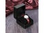 Lnofxas Black Single Watch Gift Box With Pillow PU Leather Wristwatch Display Carousel 8