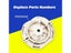 GENUINE New Dishwasher Parts Circulating Pump Motor YXW50-2E/YXW50-2E(L) Carousel 4