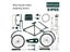DIY Assembly Kit Mini Alloy Model Retro Nostalgic Bicycle 1:10 Fun DIY To Carousel 1