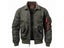 Mens Vintage Casual Flight Light Air Bomber Jacket Carousel 1