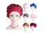 Solid Satin Bonnet Hair Styling Sleep Hat Wrap Shower Cap Hair Styling Tools Carousel 3