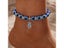Classic Turkish Lucky Evil Eye Anklets For Women Blue Evil Eye Palm Butterfly Carousel 4
