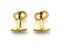 Christian Dior Gold Tone Metal CD Logo Cufflinks Tie Clip Set Carousel 3