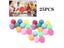 10/25/50Pcs Colored Pong Balls 40mm Entertainment Table Tennis Balls Carousel 1
