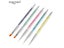 5pcs/set Nail Art Double Head Painting Drawing Liner Flat Dotting Brush Pen Carousel 7