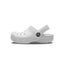 Crocs Kids Classic Clog Sandals Slippers Breathable Shoes in White Carousel 5