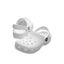 Crocs Kids Classic Clog Sandals Slippers Breathable Shoes in White Carousel 7