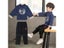 Children Chinese Traditional Tang Suit Toddler Boy Hanfu Tops Pants Clothing Carousel 3