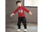Children Chinese Traditional Tang Suit Toddler Boy Hanfu Tops Pants Clothing Carousel 7