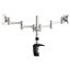 Brateck Dual Monitor Elegant Aluminium w/Arm&Desk Clamp Silver Fit most 13'- ... Carousel 1
