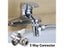 3 Way Water Tap Connector Leak-Proof Faucet Diverter Valve Faucet Connector Carousel 1