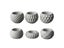 Succulent Flowerpot Gypsum Silicone Mold Desktop Storage Tank Plaster Cement Carousel 8