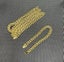 ***2for1***AMAZING PRICE*** 18 Carat Gold Plated Mens Neck Chain & Bracelet Set Carousel 7