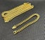 ***2for1***AMAZING PRICE*** 18 Carat Gold Plated Mens Neck Chain & Bracelet Set Carousel 9