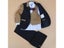 Little Boy New Children Suit Set 4 Pieces Jacket Vest Pants Bow Tie Size 2-12 Carousel 1