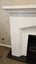 Fireplace surround, plaster Carousel 6