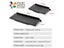 Adjustable TV Screen Top Shelf Display Shelf Computer Monitor Riser Desktop Carousel 5