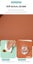 Smoky Pink Light Blue Extra Large Leather Table Mat For Study Work Pad Students Carousel 4
