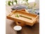Bamboo Organizer Tray With Handles For Cutlery And Teapot Carousel 5