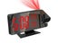 LED Digital Alarm Clock Projection Clock Projector Ceiling Clock With Time Carousel 3