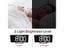 Curved Screen Clock Digital Led Alarm Clock With Temperature Display Large Carousel 7