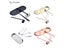 4pcs/set Candle Snuffer Trimmer Hook Tray Stainless Steel Wick Holder Scissors Carousel 7