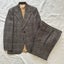 Vintage 1960s Stafford Ellinson Plaid Wool Suit NZ Made Carousel 1