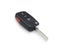 KEYYOU 10pcs 2/3/4 Buttons Remote Key Shell For Skoda Octavia VW Volkswagen Carousel 7