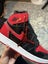 Nike Air Jordan 1 Retro High OG Patent Bred Varsity Red Black Carousel 3