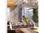 Acrylic Clear House Window Bird Feeder Birdhouse With Suction Outdoor Garden Carousel 4