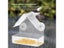 Acrylic Clear House Window Bird Feeder Birdhouse With Suction Outdoor Garden Carousel 6