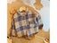 Autumn Kids' Long-sleeved Casual Retro Lapel Single-breasted Plaid Shirts Girls Carousel 8