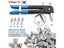 50/150pcs M3/M4/M6/M8 Thread Blind Rivet Nut Steel/Aluminum Flat Head Threaded Carousel 3