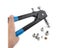 50/150pcs M3/M4/M6/M8 Thread Blind Rivet Nut Steel/Aluminum Flat Head Threaded Carousel 5