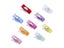 10/20pcs Plastic Sewing Clips For DIY Crafts Crocheting Carousel 4
