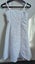 LUCY GORGEOUS GIRLS WHITE EMBROIDERED DRESS -Size 8 Carousel 1