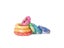 7pcs Color O-ring For Crystal Singing Bowls 6-12" 8-14" Carousel 5
