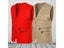 Men Multi-Pocket Classic Waistcoat Casual Sleeveless Jacket Plus Size Slim Fit Carousel 4