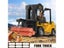 12 Channel 2.4GHz Remote Control Forklift With Lights Sounds RC Construction Carousel 4