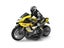 1/ 10 2.4G High Speed Remote Control RC Stunt Motorbike Drift Car 30mins Drive Carousel 1