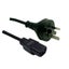 Dynamix C-POWERCPP 10A 3 Pin Plug to IEC C13 Power Cord - 30cm - Black SAA Carousel 1