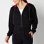 Black long sleeve full zip Hoodie Sports Illustrated Womens pockets Fashion NEW Carousel 1