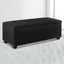 Artiss Large Fabric Storage Ottoman - Black Carousel 7
