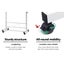 Portable Mobile Laptop Desk Notebook Computer Height Adjustable Table Sit Stand Carousel 5
