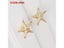 KEDLO European Zinc Alloy Gold Starfish Handle Kitchen Cabinet Ocean Style Carousel 5