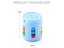 Multiple Functions Fidget Spinner Magic Colorful Beans Finger Spinning Relieves Carousel 8