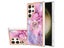Finger Ring Kickstand Case Cover for Samsung Galaxy S24 Ultra Marble Carousel 1