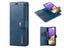 PU Leather Magnetic Detachable Wallet Case Cover for Samsung A33 5G Blue Carousel 1