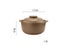 0.8L 1.2L 1.6L Casserole Clay Casserole High Temperature Resistant Household Carousel 1